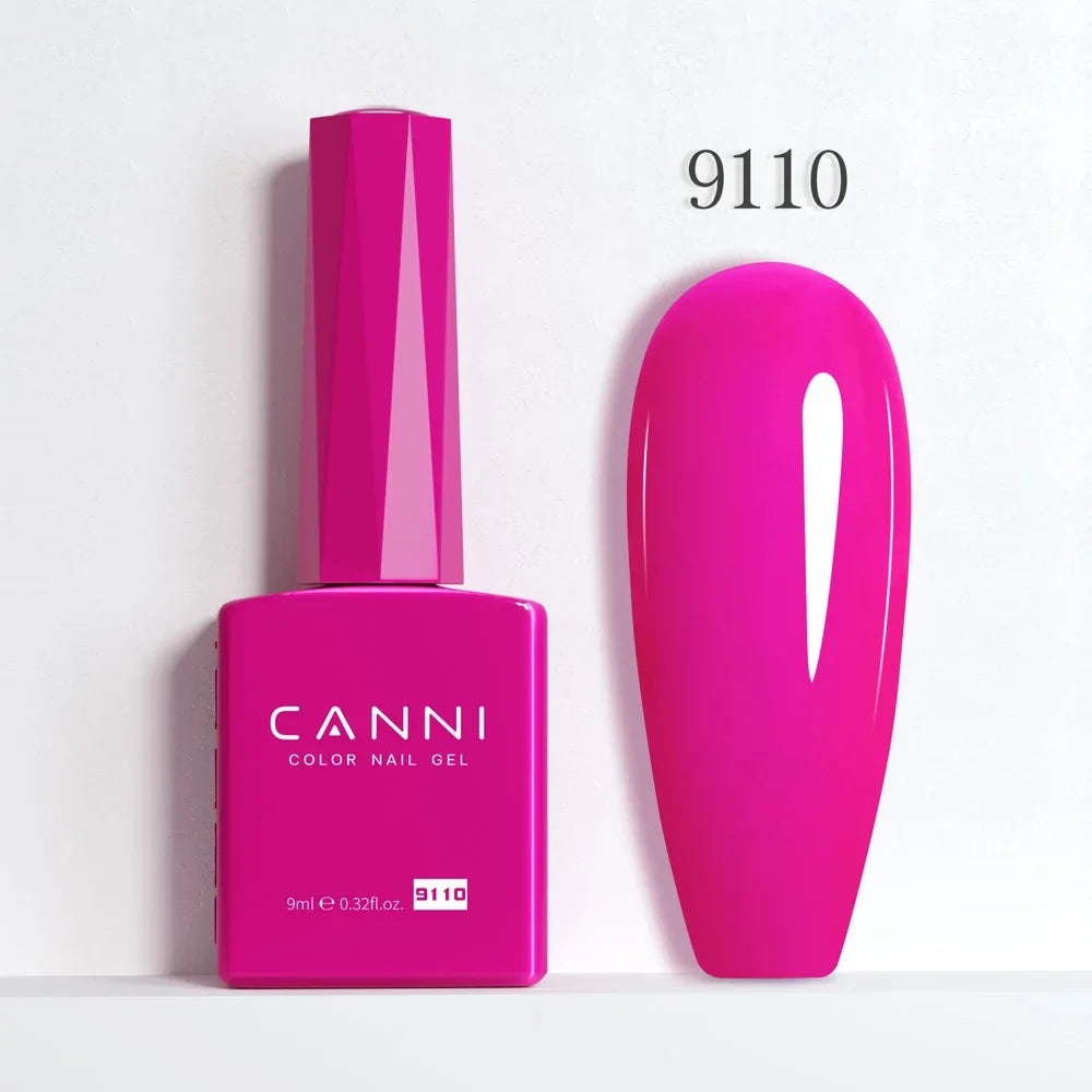 CC8 CANNI 9ml Nail Gel Polish HEMA FREE Summer Nails Color Soak Off UV LED Semi Permanent Smoothy Texture Nail Art Manicure Tri Light Beauty