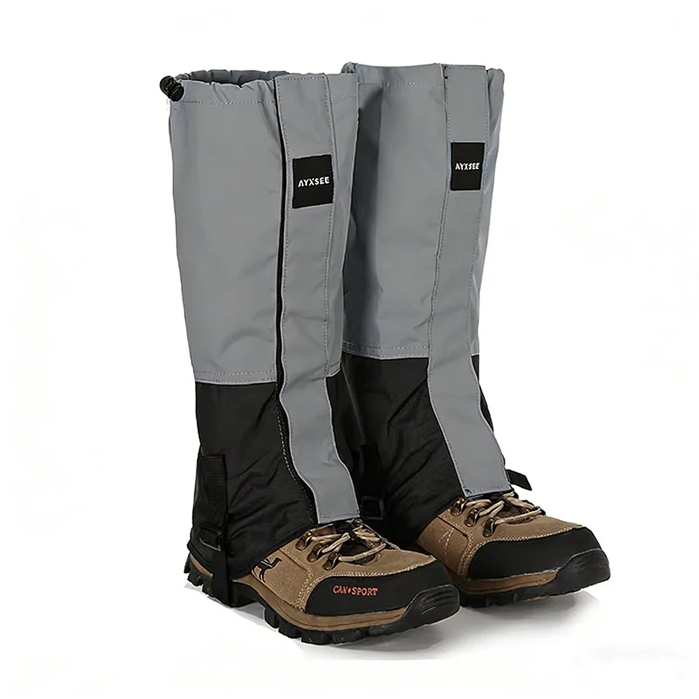Durable Waterproof Leg Gaiters Hiking Hunting Camping Climb Boots Leggings Covers Outdoor Hunting Winter Snow Skiing Leg Warmers Pi-Mart