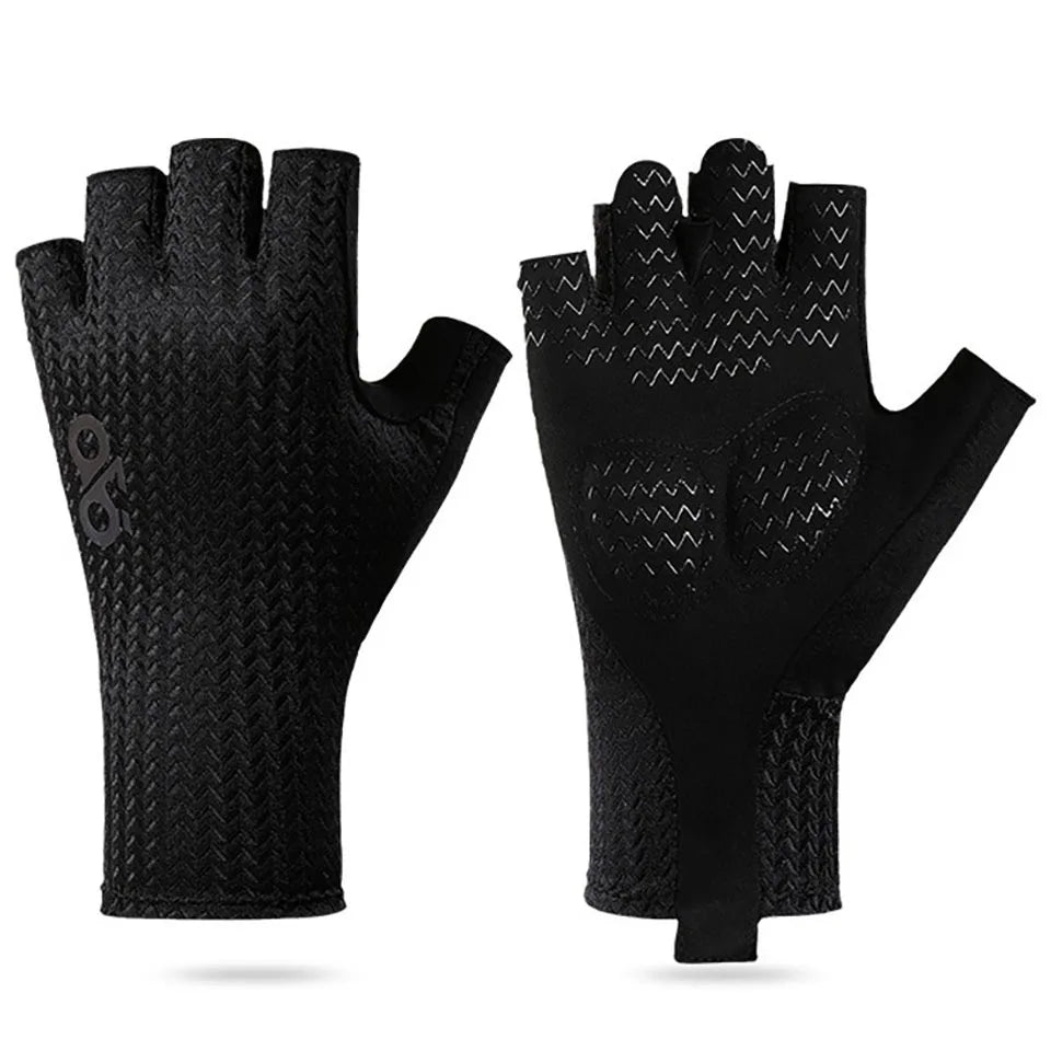 GTUBIKE Summer Breathable Half Finger Cycling Gloves Ultralight Road Bike Gloves Anti-Slip Silicone Pad Cooling Sport Gear Pi-Mart