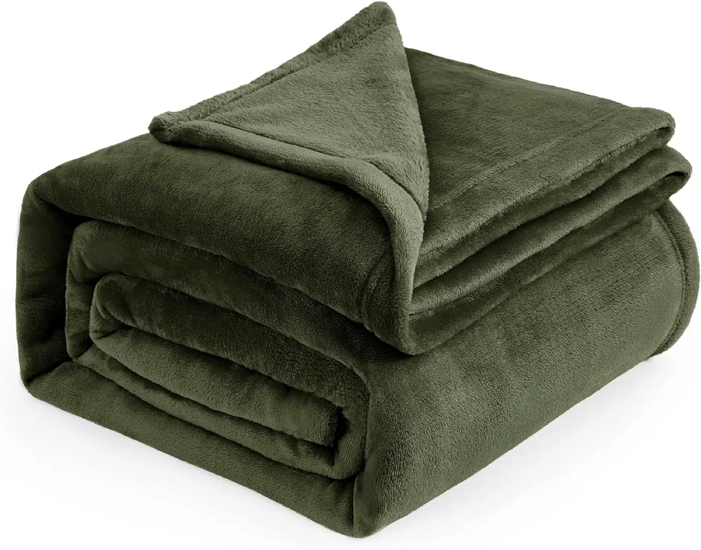 Fleece Blanket Queen Blanket Black - Bed Blanket Soft Lightweight Plush Fuzzy Cozy Luxury Microfiber Pi-Mart