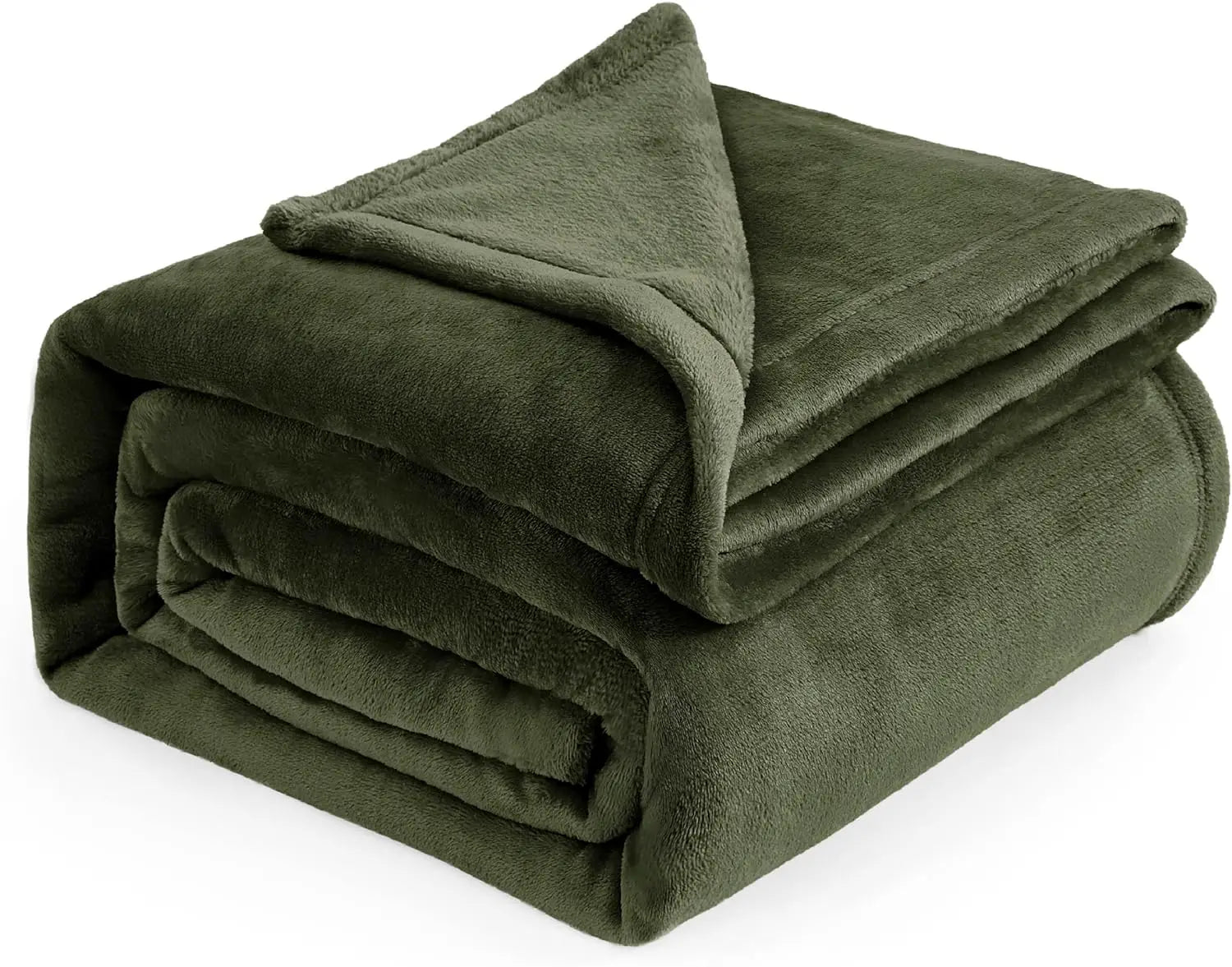 Fleece Blanket Queen Blanket Black - Bed Blanket Soft Lightweight Plush Fuzzy Cozy Luxury Microfiber Pi-Mart