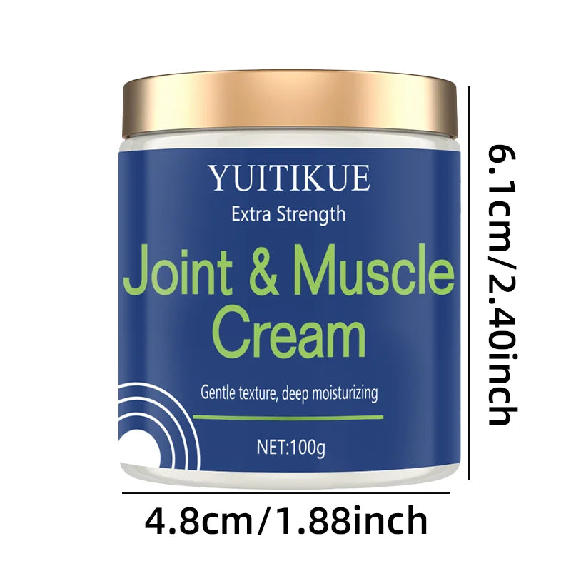 Extra Strength Joint & Muscle Cream 100g - Deep Moisturizing Formula, Gentle Texture for Neck, Shoulders, Knees & Elbows Pi-Mart