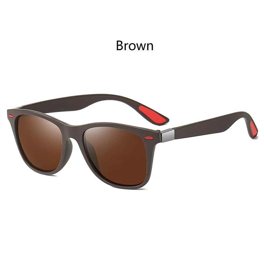 1-2-3PCS Fashion Vintage Square Unisex Driving Fishing Sunglasses Men Women Luxury Brand Designer Sun Glasses Anti-Glare Eyewear Pi-Mart