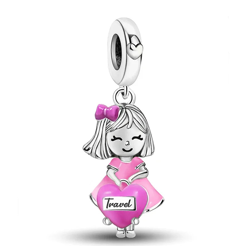 925 Sterling Silver Sunglasses Duck Puppy Cooking Mouse Bead Diy Bracelet Bangle Making Gift Of High Quality Fine Jewelry Pi-Mart