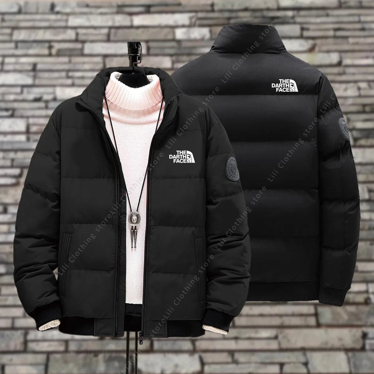 Puffer Jackets Men 2026 New Thick Warm Winter Parkas Down Coats Bomber Jackets Waterproof Casual Outerwear Mens Winter Jackets Pi-Mart