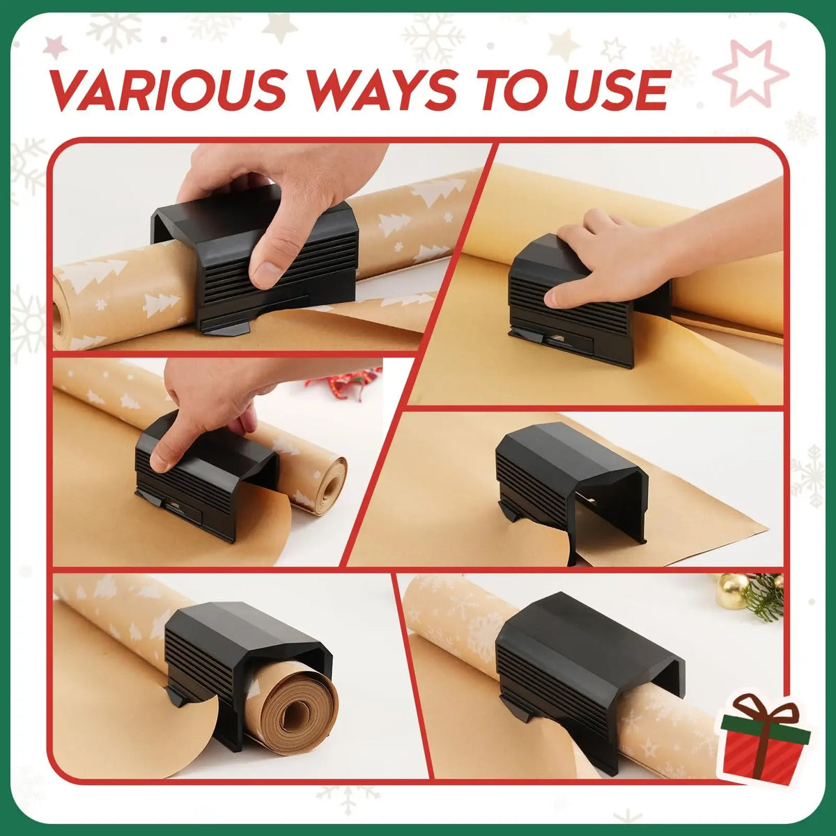 Portable Mini Paper Cutting Machine Christmas Packaging Paper Cutting Knife Cutting Wrapping Paper Cutter For Handmade Gift Pi-Mart