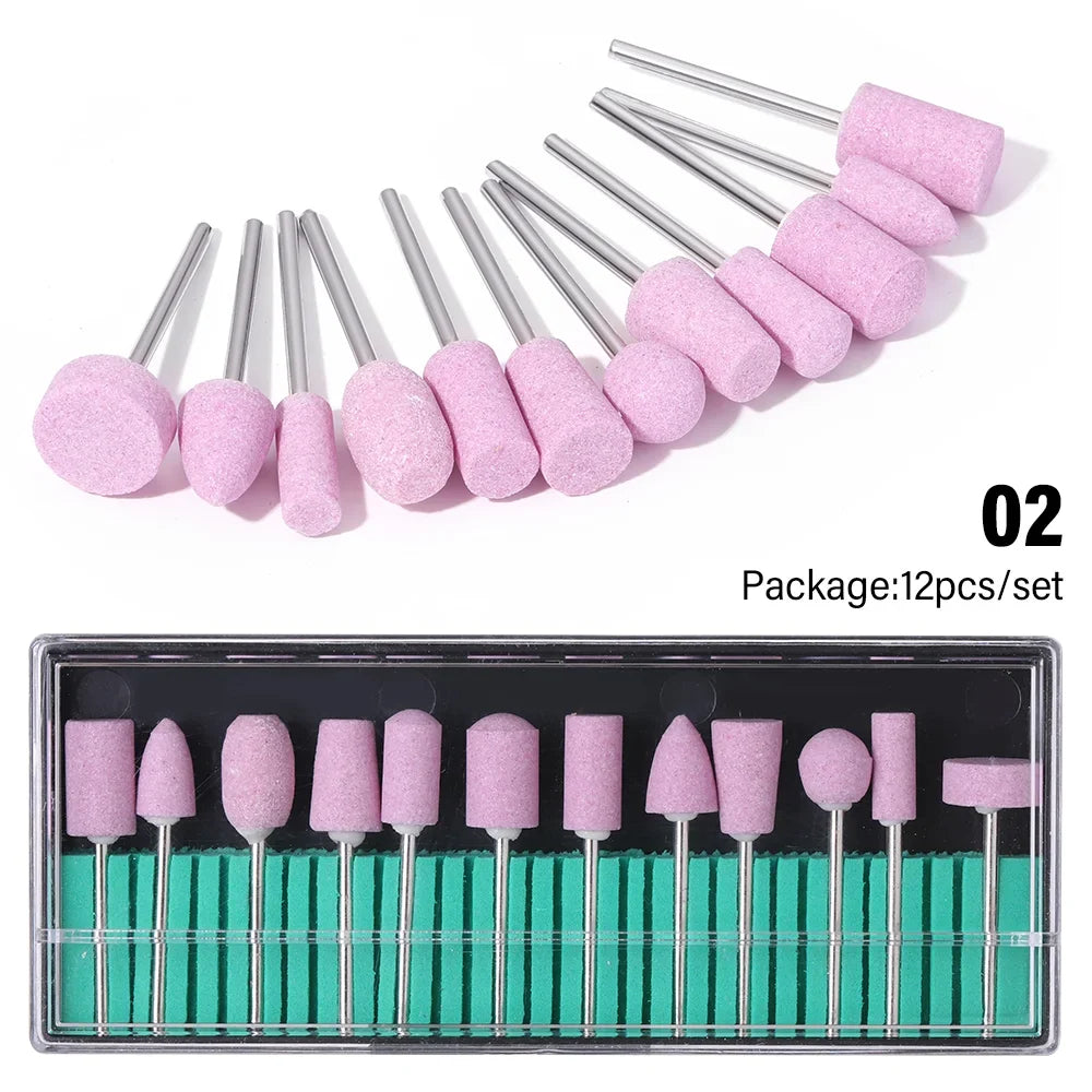 LULAA Electric Nail Drill Machine Set Pedicure Grinding Equipment Mill For Manicure  Professional Strong Nail Polishing Tool Tri Light Beauty