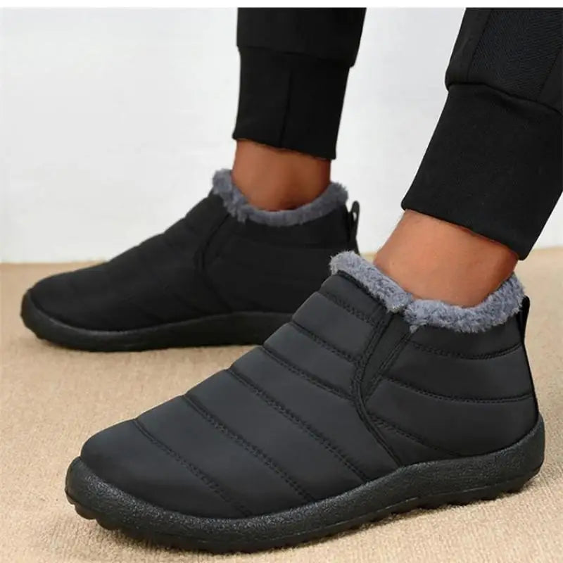 Shoes Waterproof Winter Men Sneakers Fashion Men's Casual Shoes Breathable Soft Classic Sneakers Man Slip On Ankle Shoes Male Pi-Mart