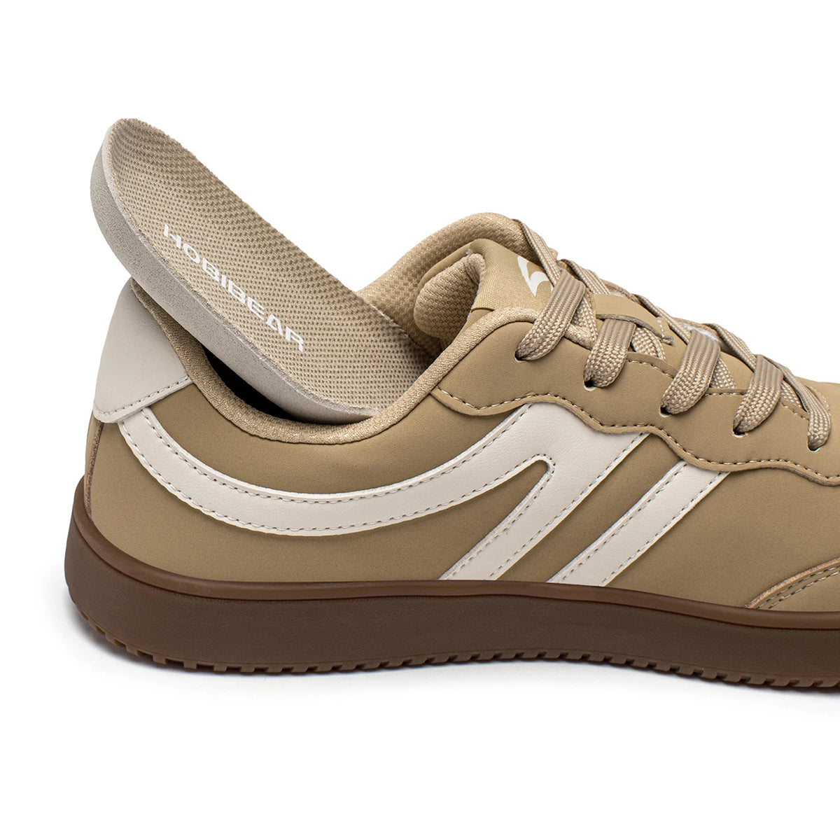 HOBIBEAR Unisex Wide Toe Shoes Artificial Leather Sneakers Casual Lace Up Retro Fashion Shoes for Women Men Pi-Mart