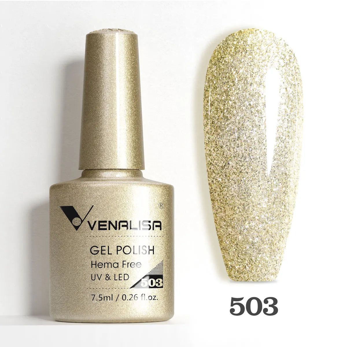 Venalisa HEMA TPO FREE Nail Gel Polish Glitter Gorgeous Full Coverage Soak Off UV LED French Nail Jelly Pink Nude Collection Tri Light Beauty