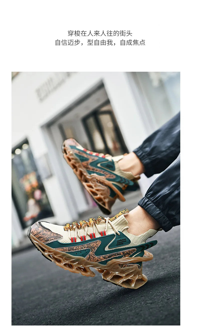 Casual Men's Sneakers Breathable Luxury Trainer Race Shoes Fashion Running Tenis for Men And Women Pi-Mart