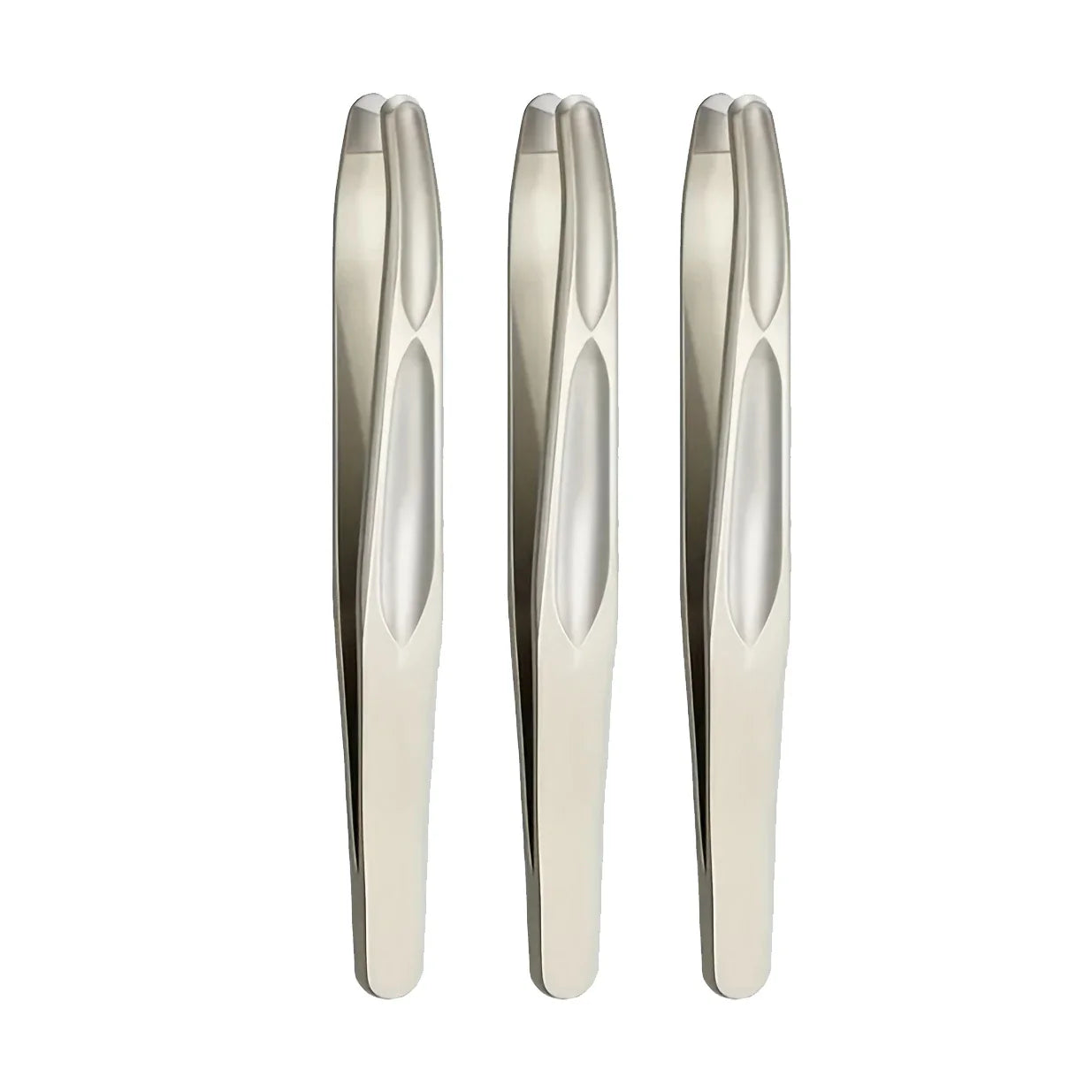 Stainless Steel Round Head Tweezers Eyebrow Tweezers Hair Removal Tweezers Suitable for Men and Woman Gifts LadyShow.Store