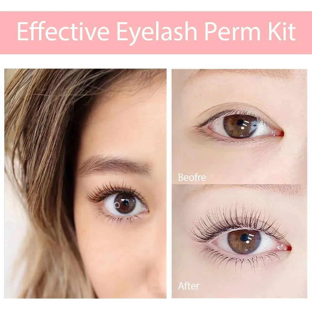 ICONSIGN Upgrade Version Lash Lift Kit Lifting Eyelashes Lasting 6-8 Weeks Calia Perm Eyelash Enhancer Makeup Tools Pi-Mart