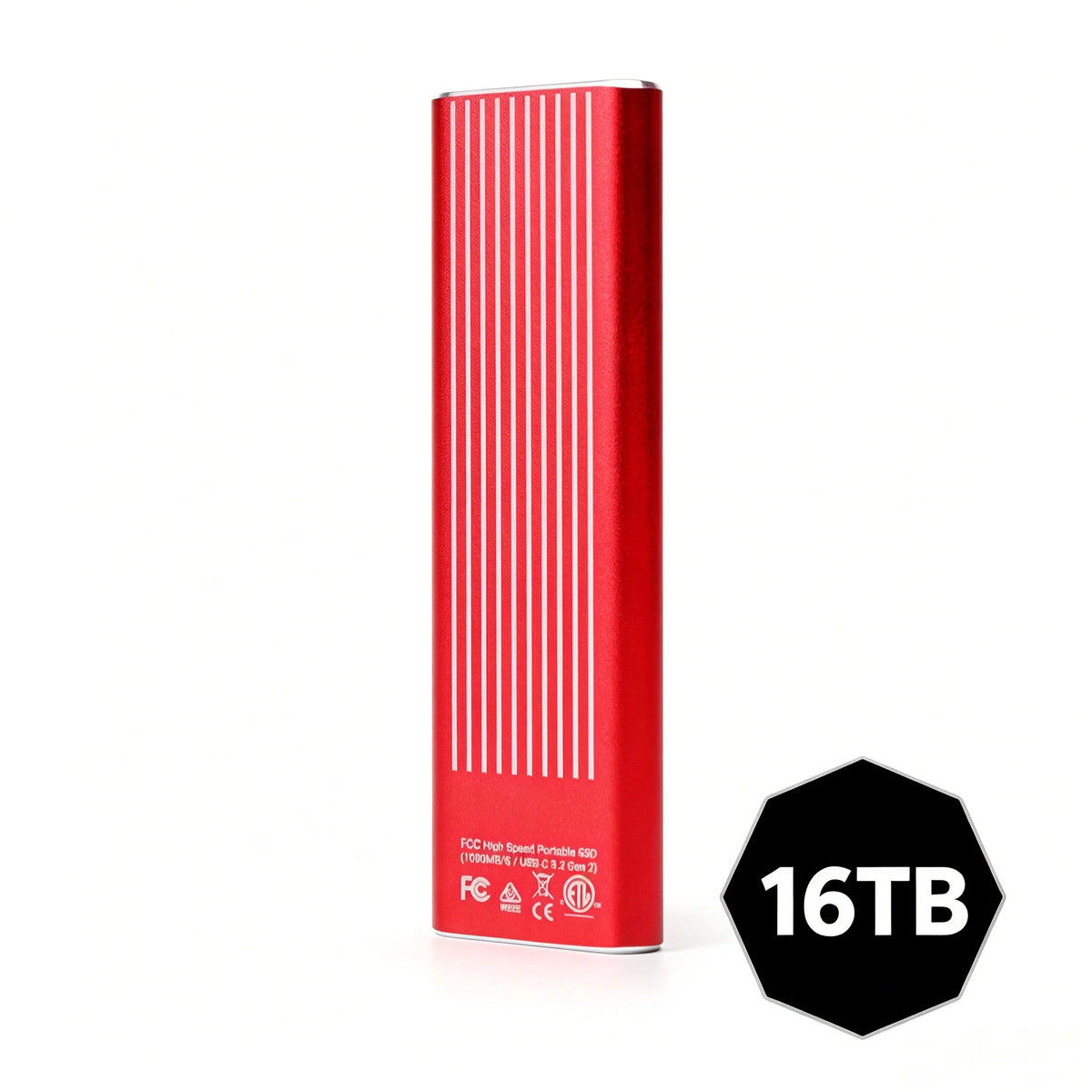Portable External SSD USB3.2, High Speed 1TB-16TB Solid State Drive, Lightweight Pocket Design for Laptop, Desktop, Mac & Phone Pi-Mart