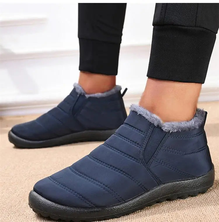 Shoes Waterproof Winter Men Sneakers Fashion Men's Casual Shoes Breathable Soft Classic Sneakers Man Slip On Ankle Shoes Male Pi-Mart