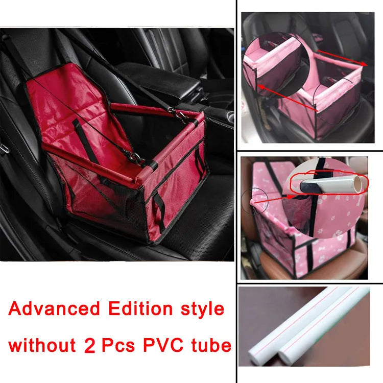 2025 High Quality Breathable Pets Carrier Car Seat Basket Safe Travel Carrier House Kennel Puppy Handbag Outdoor Pet Supplies Pi-Mart