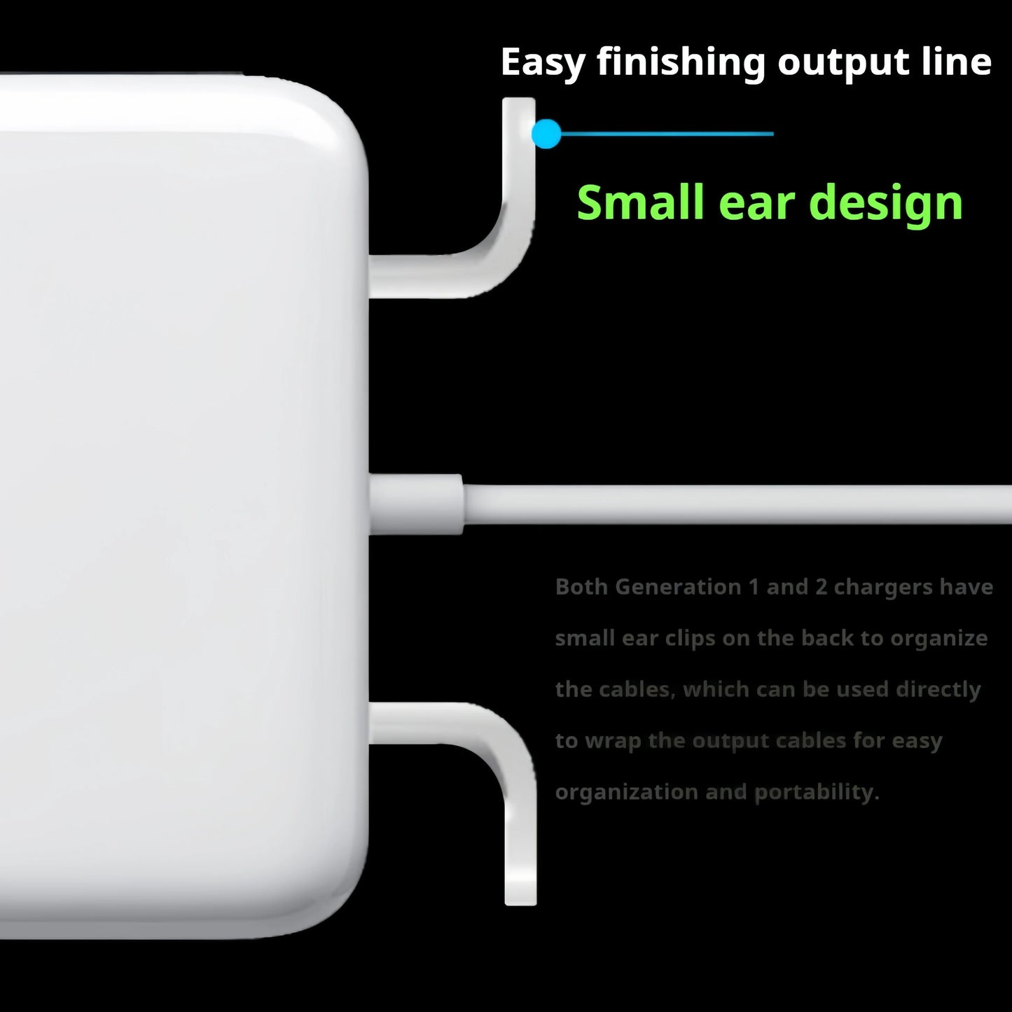 85W T-Type Magnetic Laptop Charger Power Adapter A1398 A1417 A1424 CE FCC RoHS UKCA Certified Pi-Mart
