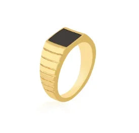 Stainless Steel Ring for Women Inlaid Zircon Rings Waterproof Romantic Fashion Jewelry Pi-Mart