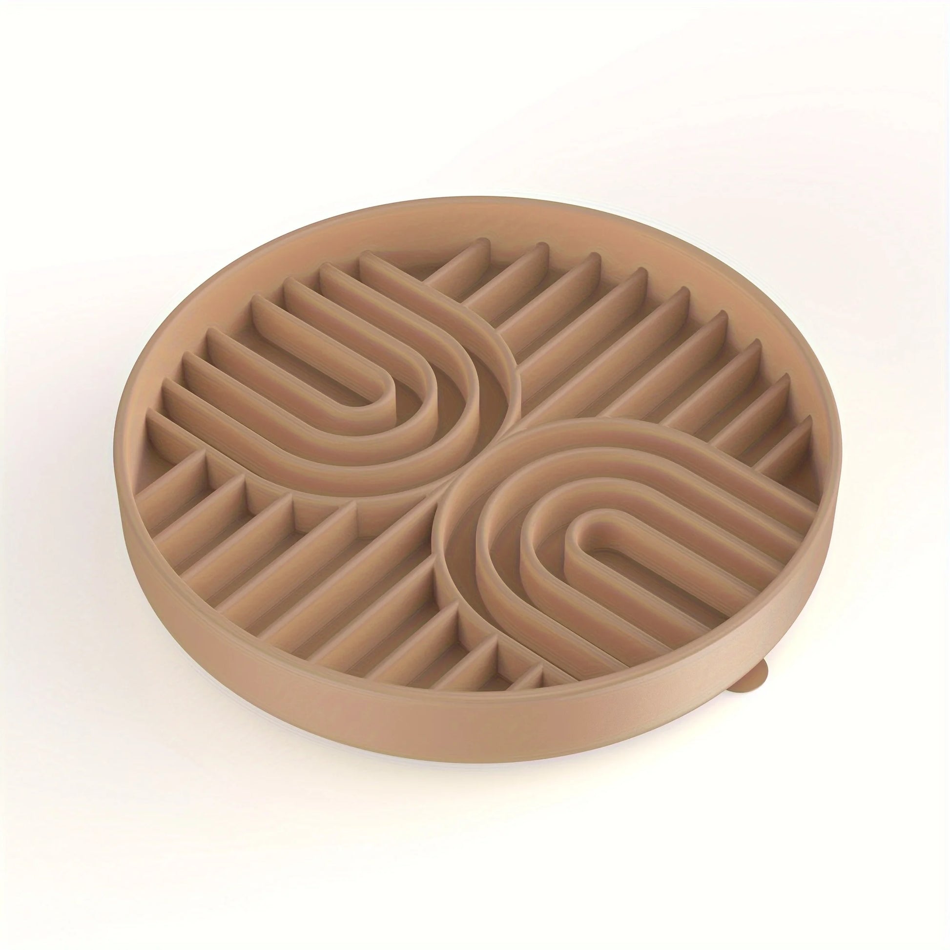 Silicone Dog Bowl Slow Feeder with Suction Cup Slow Feeding Pad Dog Licking Pad Anxiety-relieving Utensils Pet Supplies Bowls Pi-Mart