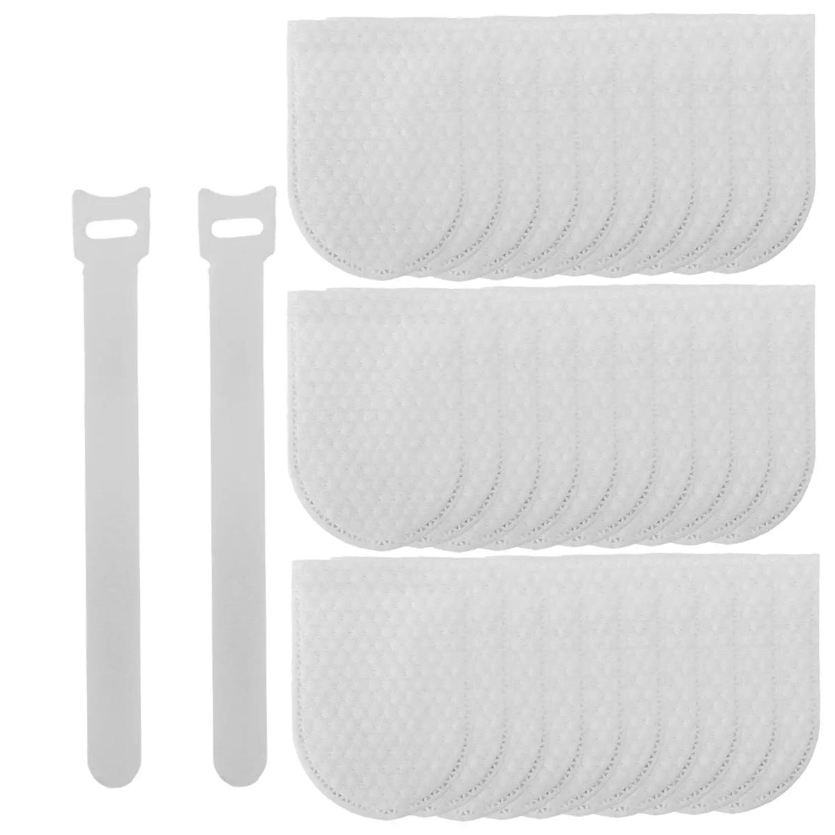 300/30PCS Faucet Filter Cotton Tap Water Filter Bag Faucet Anti Splash Tap Purifier Bag Kitchen Thickened Washable Sediment Bag Pi-Mart