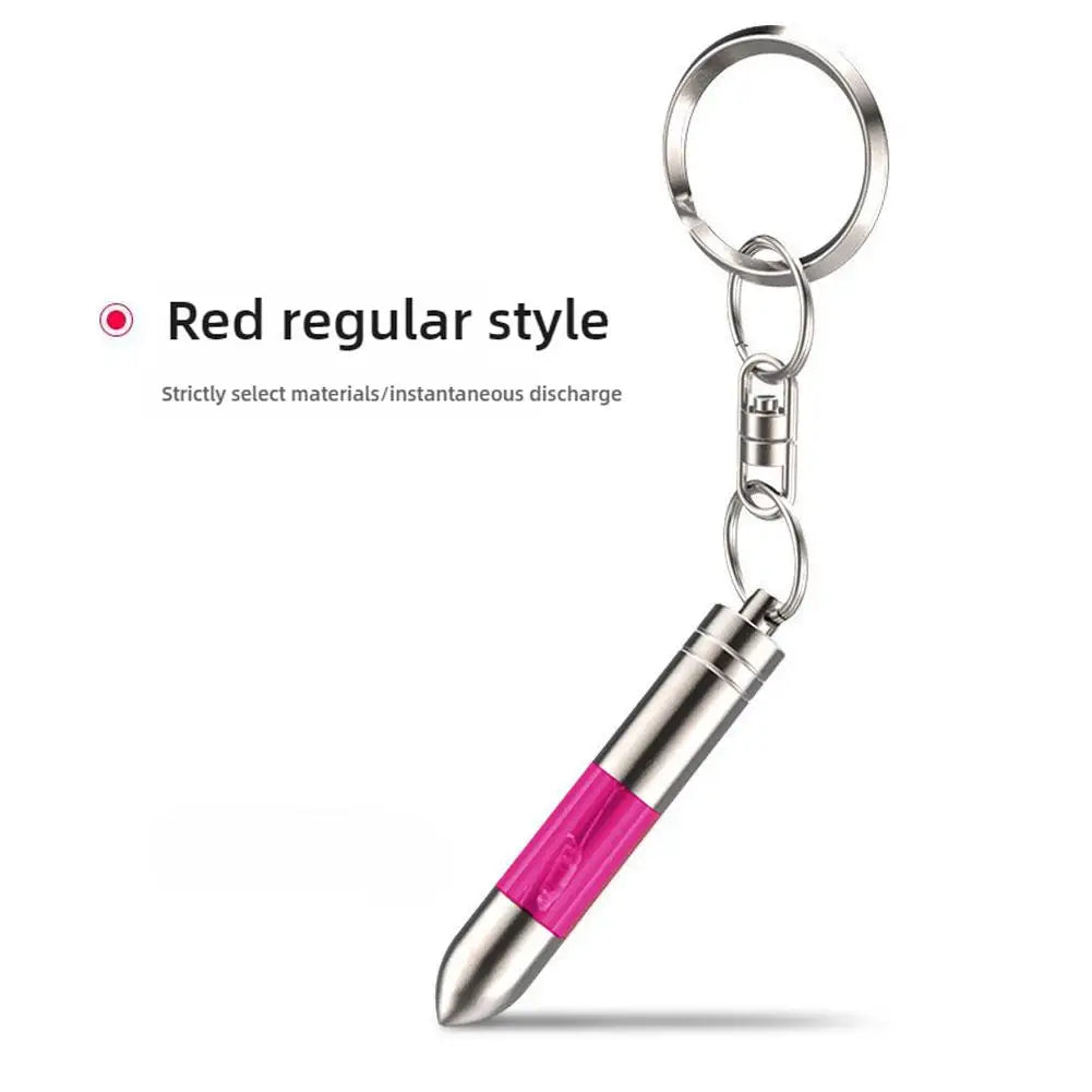 WINTER HOT Static Rod Electrostatic Discharger Portable Anti-Static Keychain Winter Dry Climate Static Antistatic Car Supplies Pi-Mart