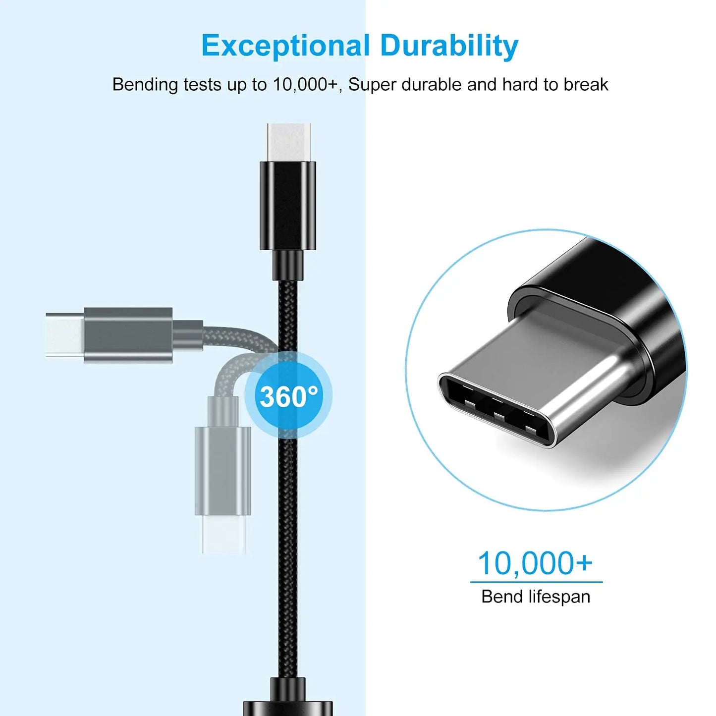 USB-C to USB Adapter, USB-C Male to USB Female OTG Data Cable, Suitable for MacBook Pro/Air, iPhone 16 Pro Max/16 Plus/16e/15 Pi-Mart