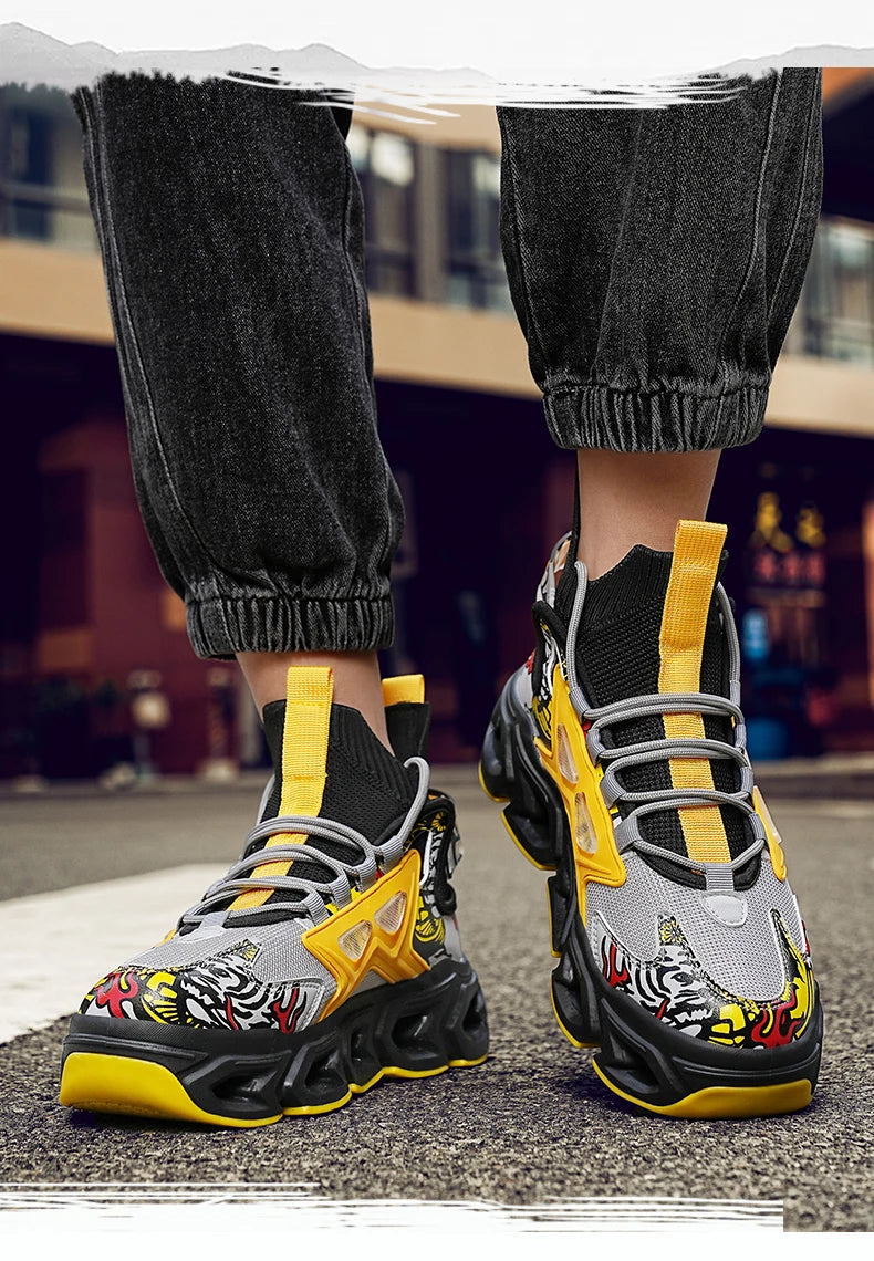 Shoes Men Sneakers Male Casual Mens Shoes Tenis Luxury Shoes Trainer Race Breathable Shoes Fashion Running Shoes for Women Pi-Mart