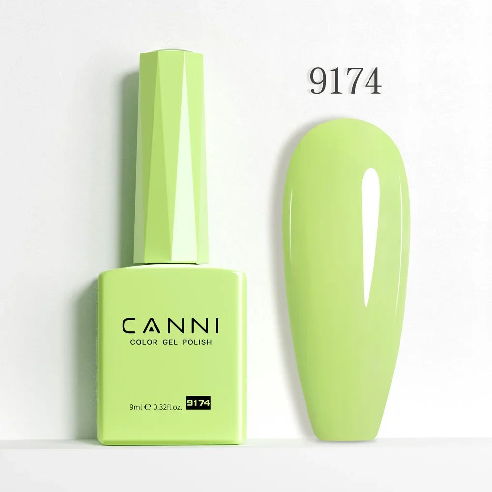 CC8 CANNI 9ml Nail Gel Polish HEMA FREE Summer Nails Color Soak Off UV LED Semi Permanent Smoothy Texture Nail Art Manicure Tri Light Beauty