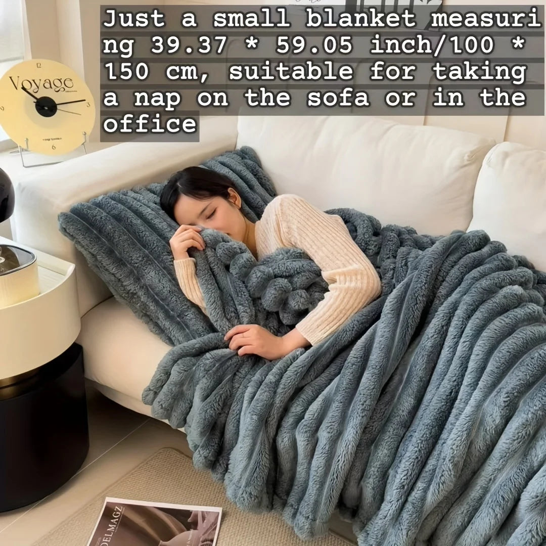 Throw Blanket Keep Warm Winter Bed Blankets Double Sided Queen Duvet Cover Camping Double Bed Cover Bedspread On The Bed Pi-Mart