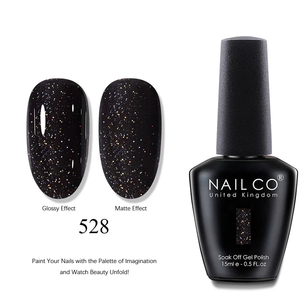 NAILCO 15ml Brown Nails Art Red Color Gel Nail Polish Semi-permanent UV Gel Polish Coffee Manicure Chocolate Hybrid Nail Varnish Tri Light Beauty