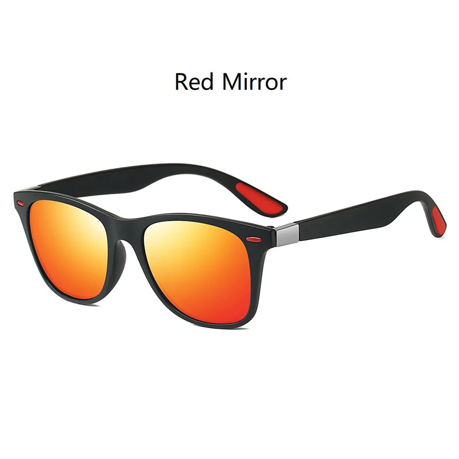 1-2-3PCS Fashion Vintage Square Unisex Driving Fishing Sunglasses Men Women Luxury Brand Designer Sun Glasses Anti-Glare Eyewear Pi-Mart