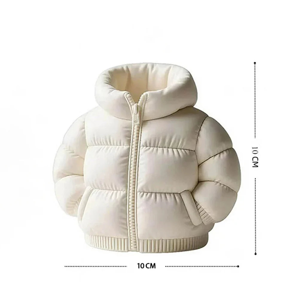 Down Jacket-Shaped Pen Holder Desktop Organizer for Stationery Makeup Brushes Home Office Shelf Decor, for Shool Gift LadyShow.Store