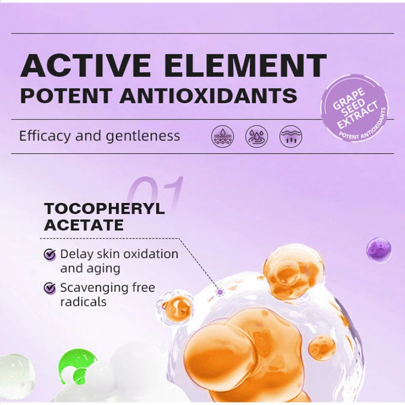 Korean Care Capsule Face Cream With Centella & Astaxanthin, Grape Seed Antioxidant Moisturizer, Soothing Barrier Care Skincare Pi-Mart