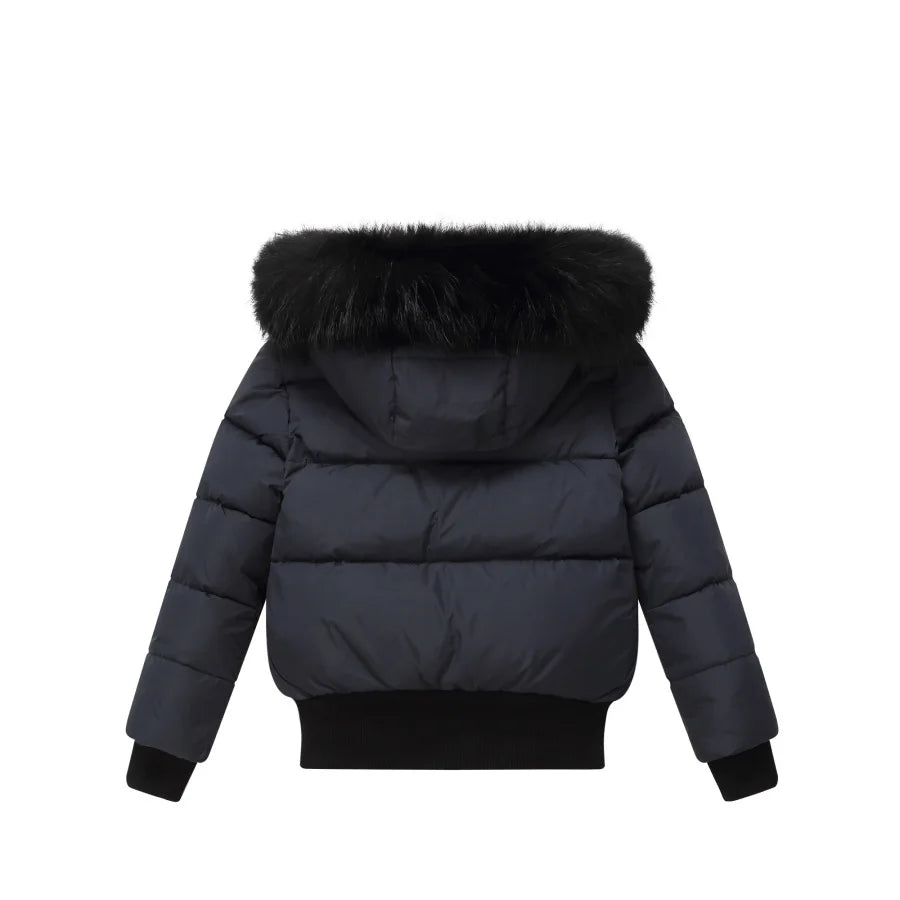 AP 2025 winter design waterproof fabric children down coat for girls and boys clothes Pi-Mart