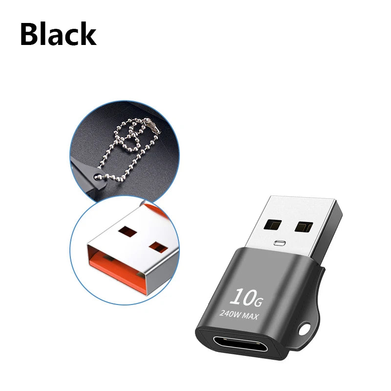USB C 3.0 Adapter Type C To USB 2.0 Adapter for Mobil Phone Male To Female USB C Converter USB Type-C Converter for PC Laptops Pi-Mart