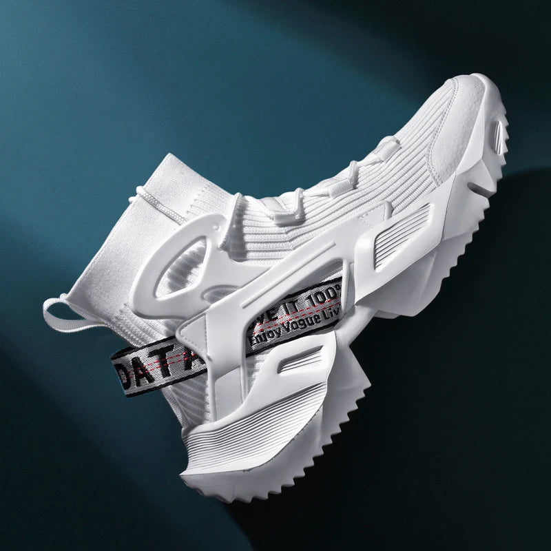 Men's Casual Sneakers Breathable Luxury Trainer Race Shoes Fashion Loafers Running Shoes for Male Pi-Mart