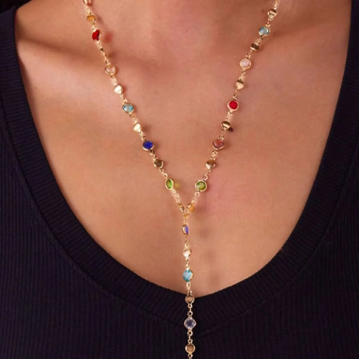 1PC Women's Fashion Trendy Geometric Necklace Jewelry Suitable for Date, Party, Festival Gifts-L71 Pi-Mart