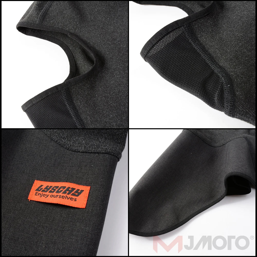 New Winter Motorcycle Mask Fleece Thermal Face Mask Keep Warm Motocross Riding Balaclava Motorbike Windproof Ski Mask Men Women Pi-Mart