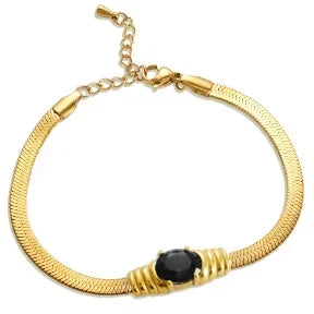 Stainless Steel Ladies Elegant Bracelet Bangle Pi-Mart