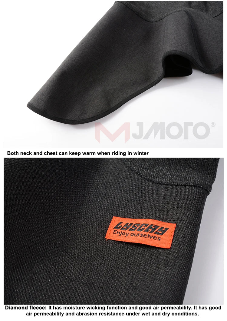 New Winter Motorcycle Mask Fleece Thermal Face Mask Keep Warm Motocross Riding Balaclava Motorbike Windproof Ski Mask Men Women Pi-Mart