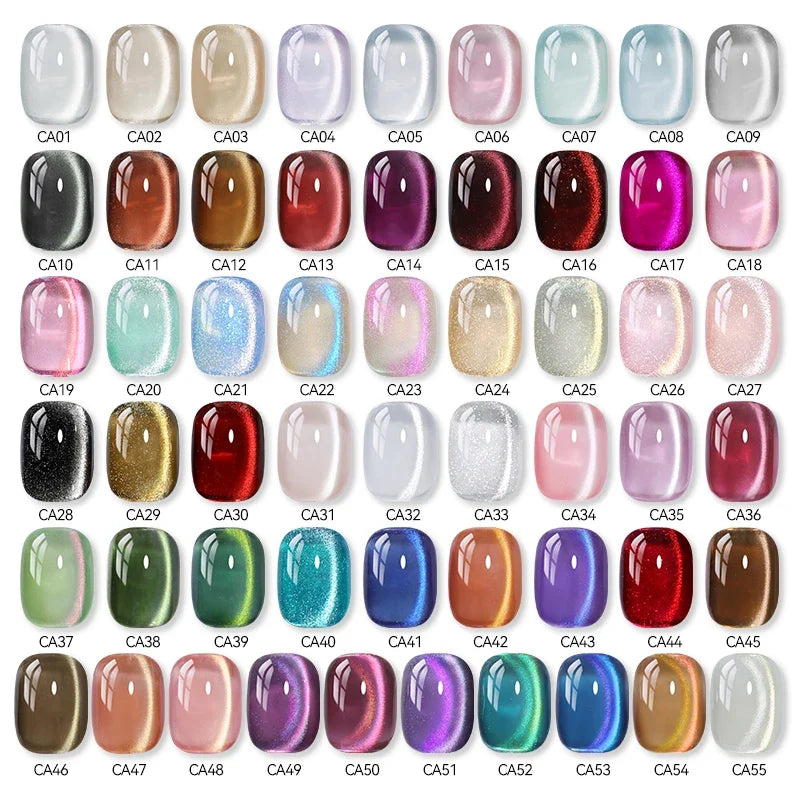 UR SUGAR 15ml Cat Magnetic Gel Nail Polish 30 Colors Semi Permanent Magnetic Gel UV/LED Soak Off Painting Vanrish Design Tri Light Beauty