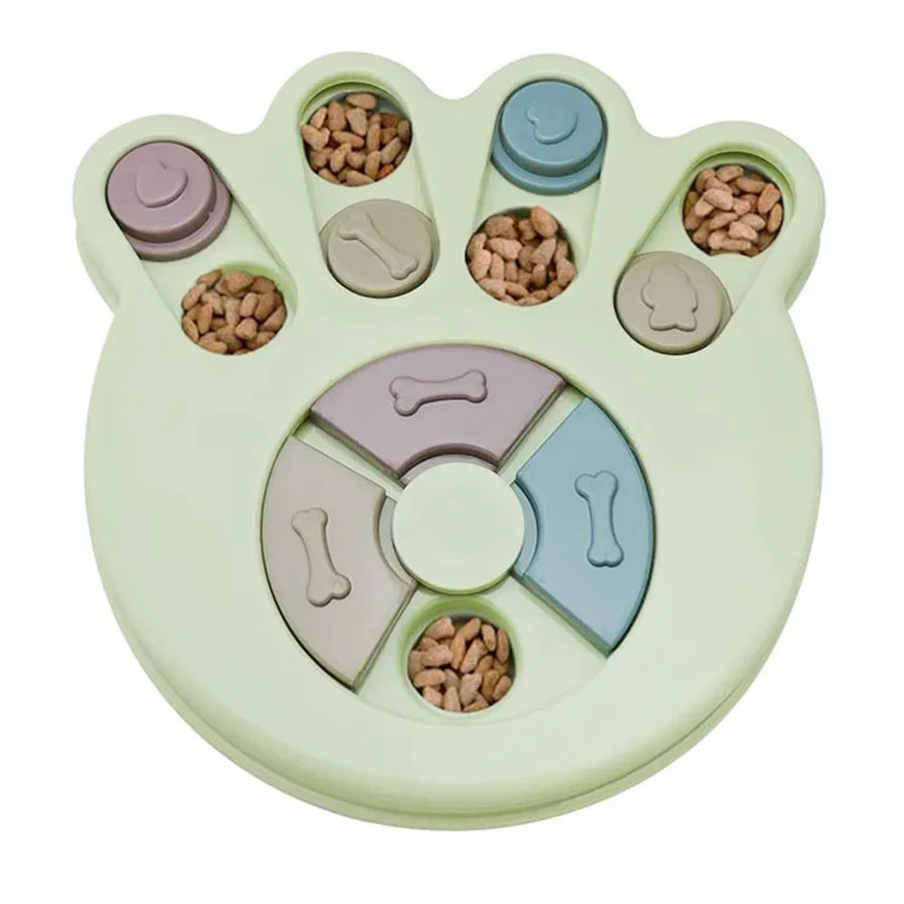 Dog Puzzle Toys Slow Feeder Interactive Increase IQ Food Dispenser Non-Slip Slowly Eating Bowl Cat Dogs Food Games Pi-Mart