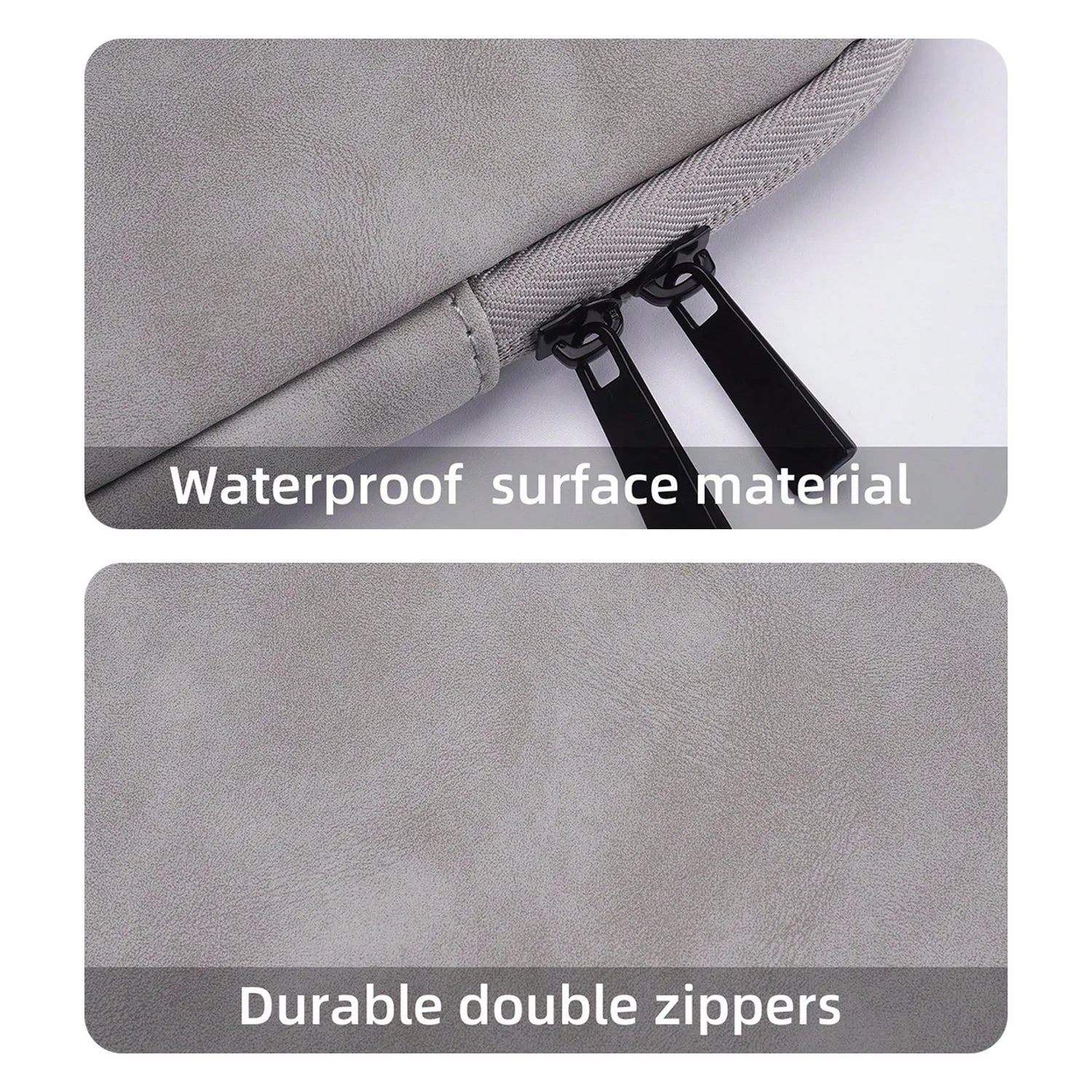 PU sheepskin leather fabric Waterproof Leather 9.7-15.6 inch Tablet PC Carrying Case Protective  Notebook Shockproof Cover Pi-Mart
