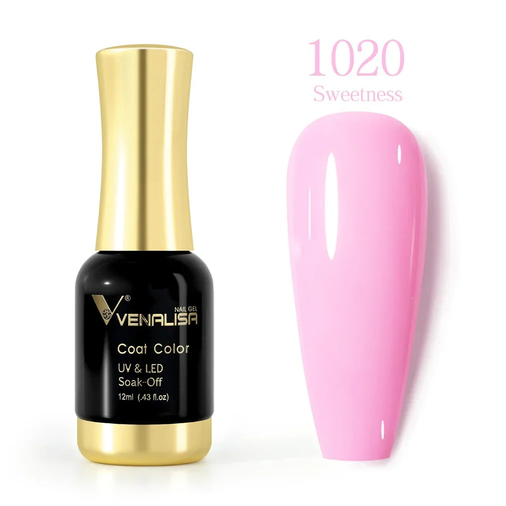 VENALISA Nail Gel Varnish TPO FREE Soak Off UV LED Organic Odorless Enamels Nail Art Colors 12ml 120Colors UV Gel Nail Polish Tri Light Beauty