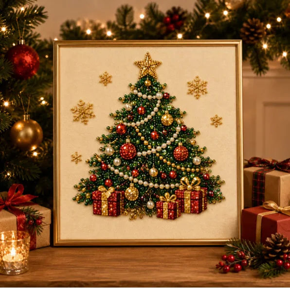 Originality Diamond-Painting Kit Holiday Pearl Diamond-Painting Art DIY Assembly Craft Activity Home Decor Christmas Gifts Pi-Mart