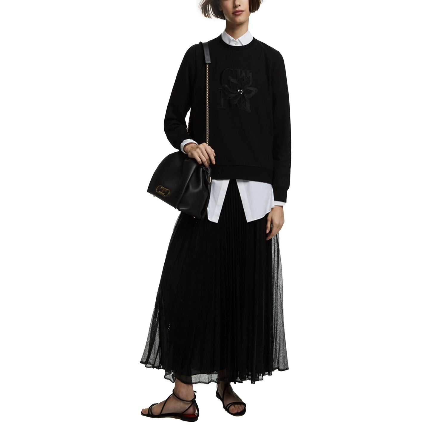 CHCH Spring Autumn New Women's Sweatshirts Coats Clothes Tops Clothing Hooded Long Sleeved Round Neck Pullover Top LadyShow.Store