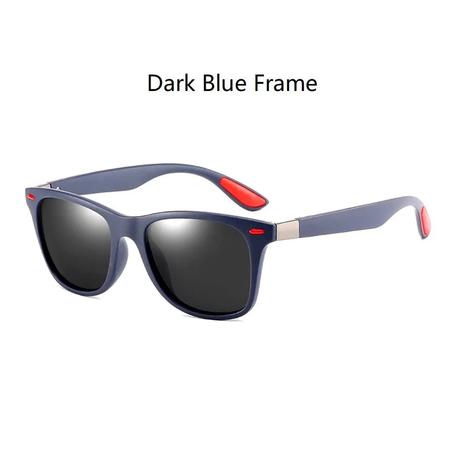 1-2-3PCS Fashion Vintage Square Unisex Driving Fishing Sunglasses Men Women Luxury Brand Designer Sun Glasses Anti-Glare Eyewear Pi-Mart