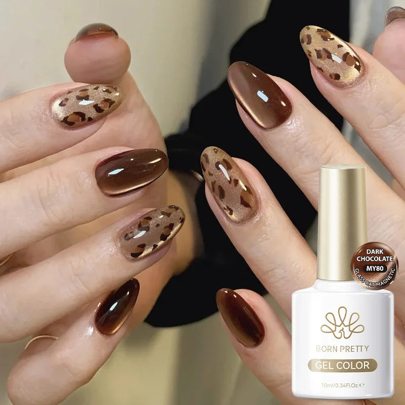 BORN PRETTY 117 Colors Cat Magnetic Gel Nail Polish 10ml Full Coverage Varnish Semi Permanent Super Gorgeous Nails Manicure Tri Light Beauty
