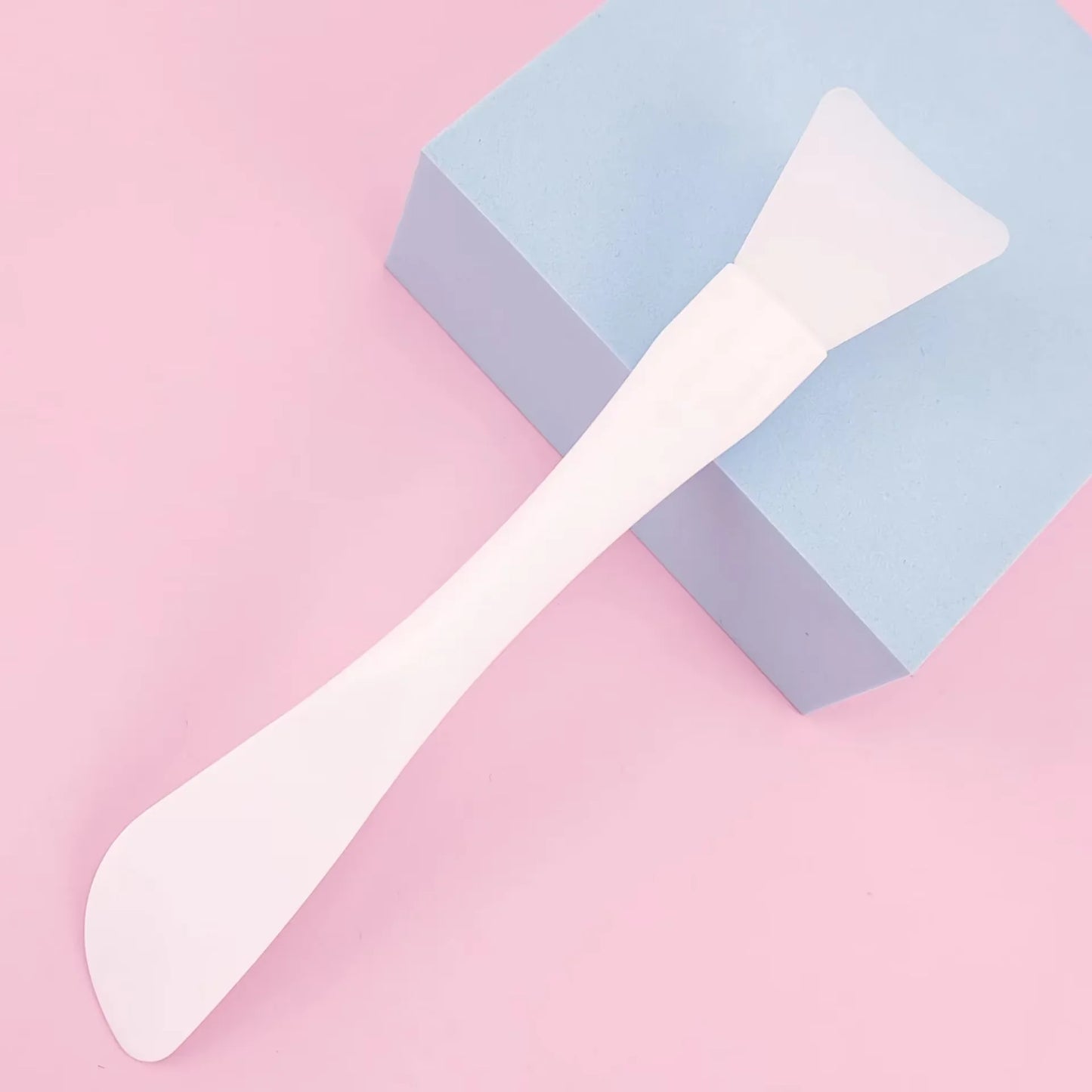 Dual-use Silicone Facial Mask Brush Soft Head With Scraper Integrated Mud Mask Brush DIY Skin Care Beauty Tools Pi-Mart