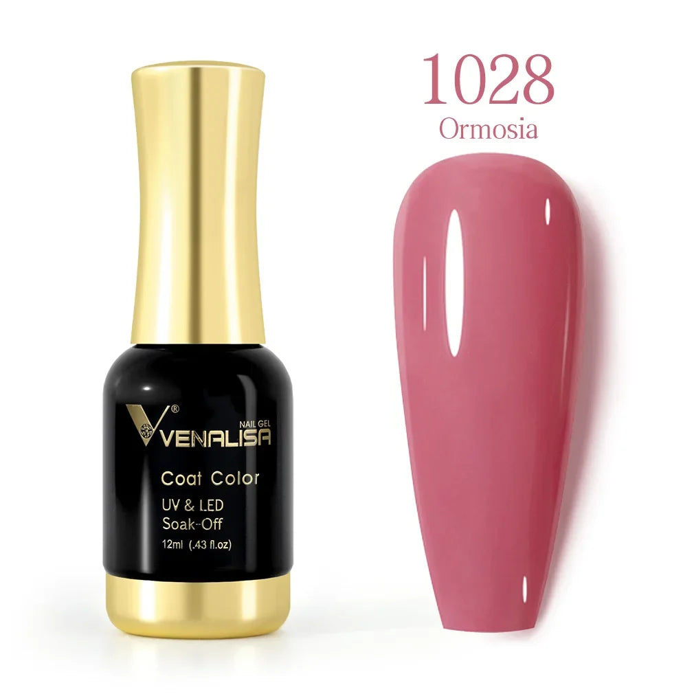 VENALISA Nail Gel Varnish TPO FREE Soak Off UV LED Organic Odorless Enamels Nail Art Colors 12ml 120Colors UV Gel Nail Polish Tri Light Beauty